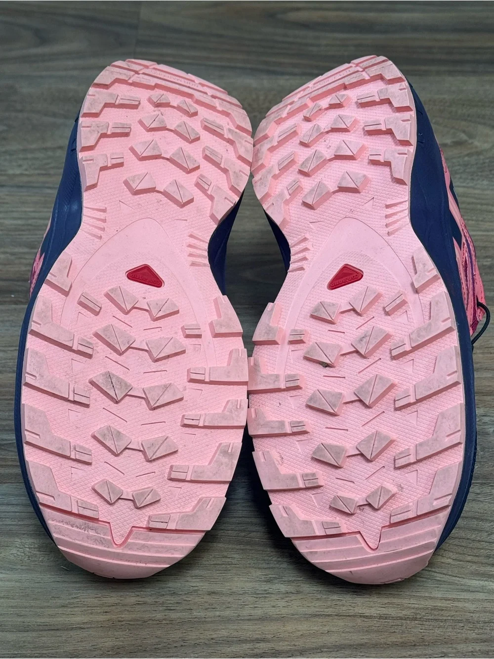 Salomon XA Pro Kids Trail Running Hiking Shoes Quicklace Pink Purple US 4